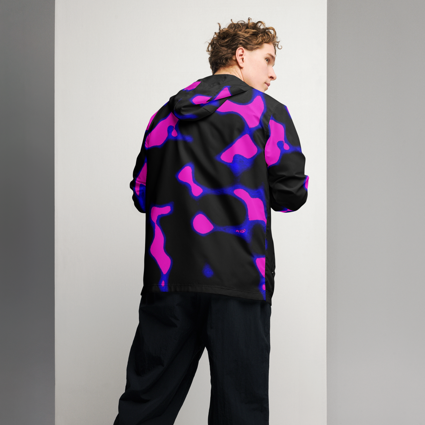 Magenta Spectra windbreaker