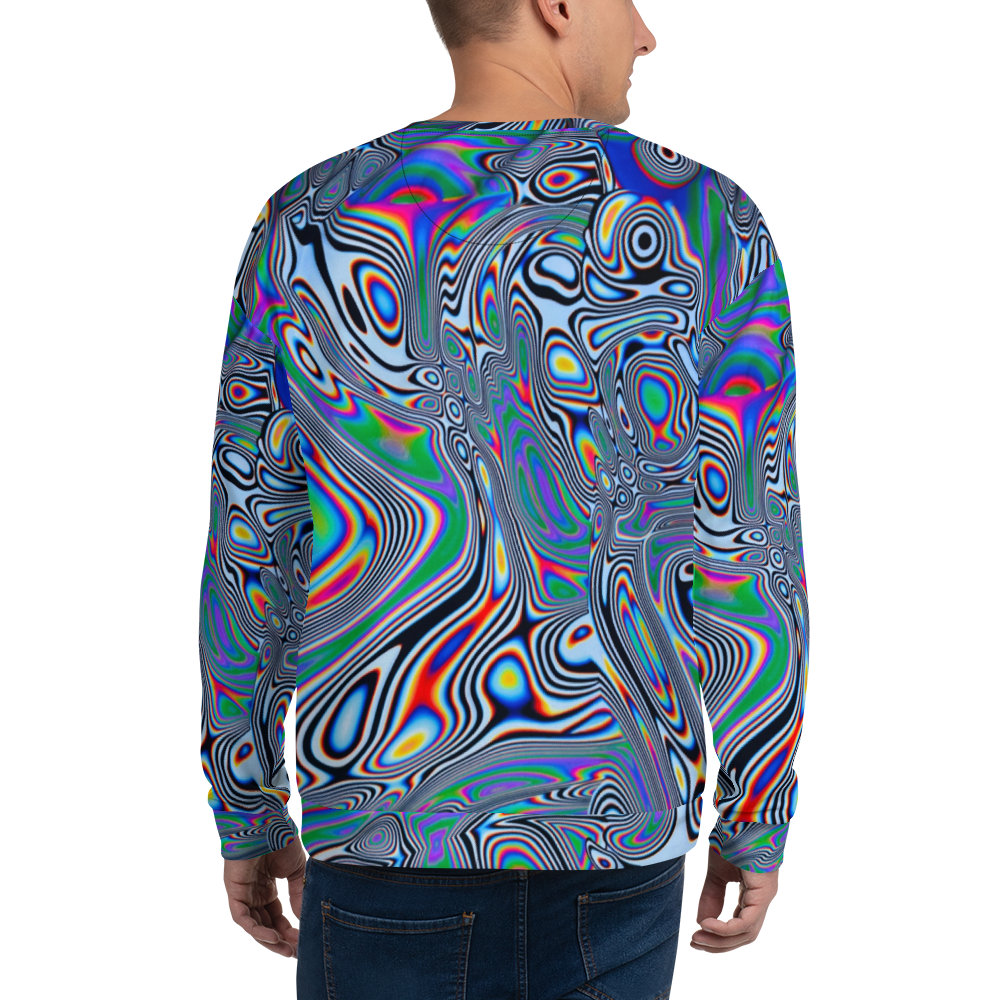 Prismatic Drift Sweater