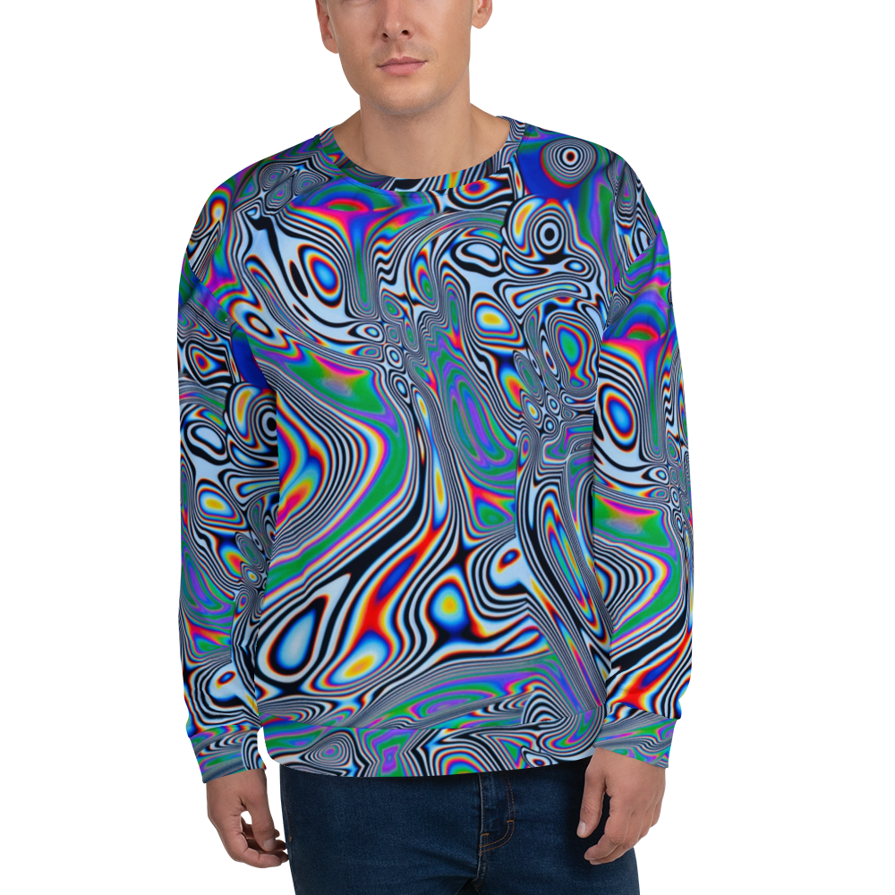 Prismatic Drift Sweater