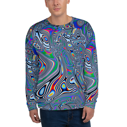 Prismatic Drift Sweater