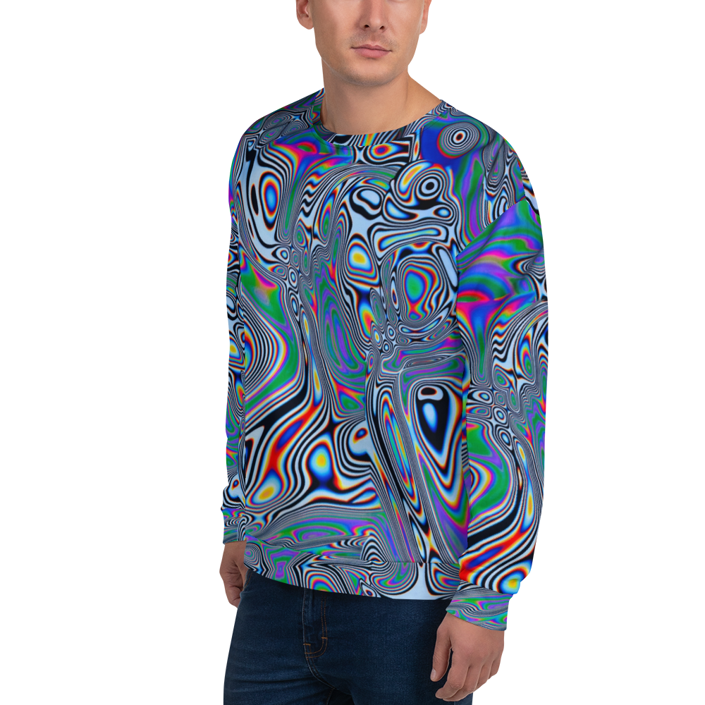 Prismatic Drift Sweater