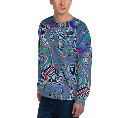 Prismatic Drift Sweater