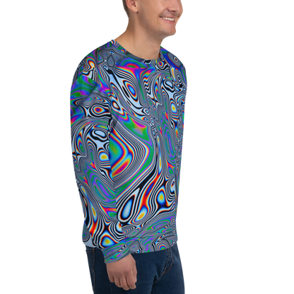 Prismatic Drift Sweater