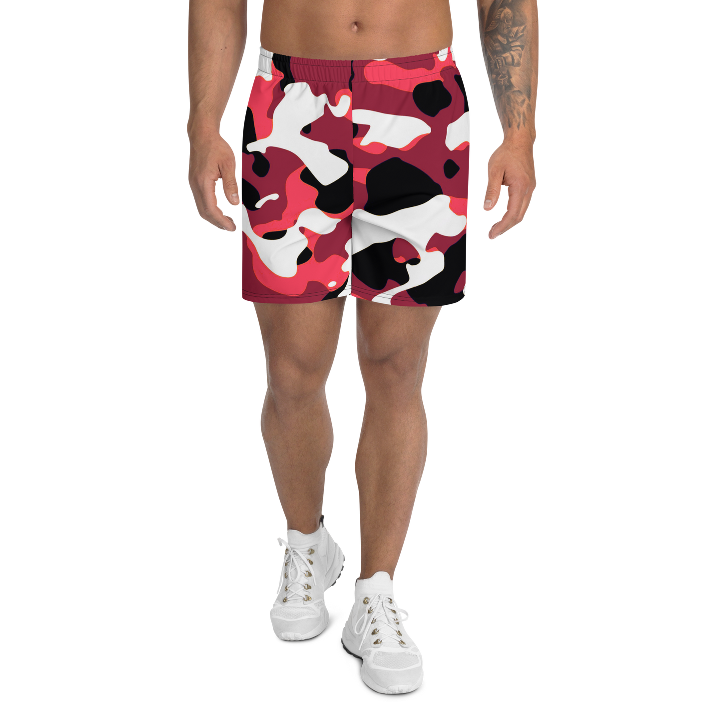 Rouge Camo Athletic Shorts